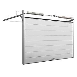 Секционные ворота 2700х2050 мм белые DoorHan rsd02